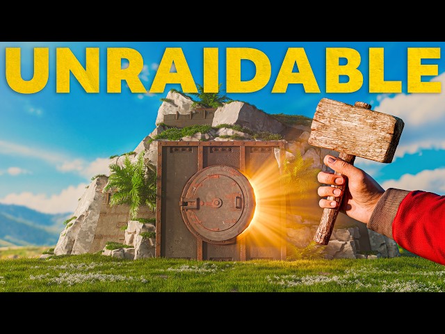 I Built an Unraidable Solo Rock Base Vault In Rust