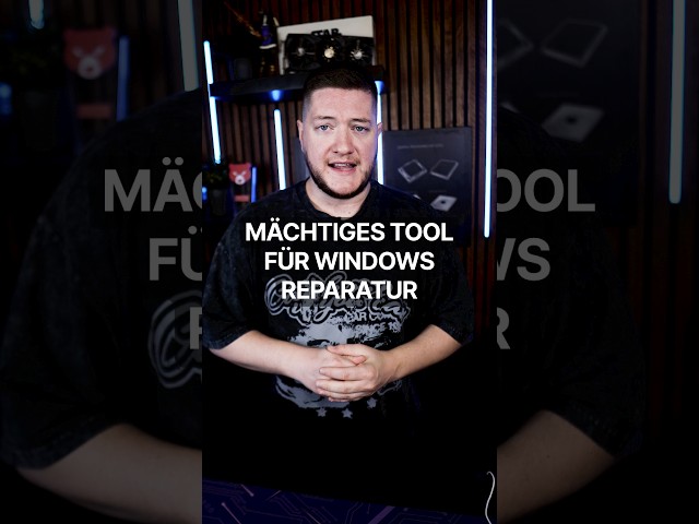 Mächtiges Tool für Windows Reparatur #hardware #gamingpc #gaming #pc #bens_hardware