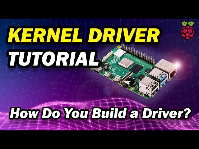 Raspberry Pi Kernel Development | Writing a Raspberry Pi ARM GPIO Driver in C | Embedded Concepts