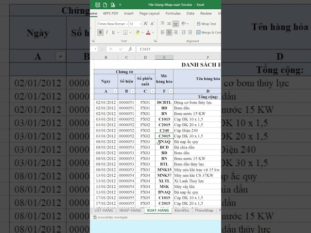 Create automated warehouse receipt and delivery slips using FILTER in Excel #excel #tutorial