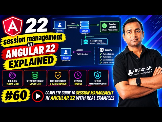 session management in Angular 22 Explained in Details  | Angular 22 complete course