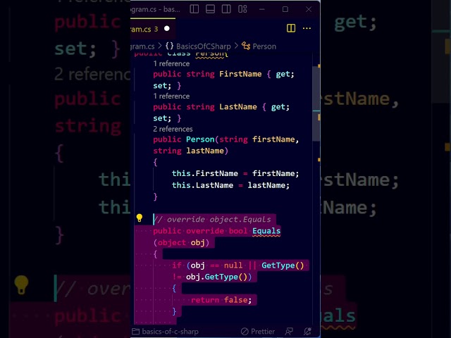 C# records  equality | c# records  part 3