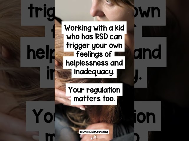 Your Regulation Matters Too When Supporting Kids With RSD #rsd #teacherselfcare