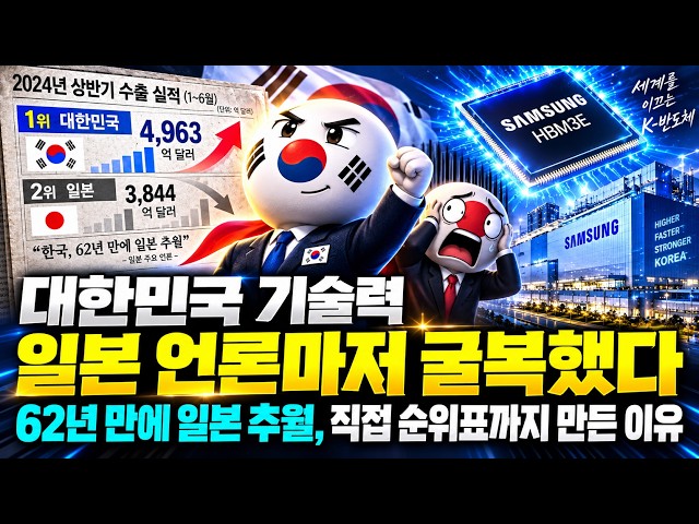 South Korea's Technological Prowess: "Even Japanese Media Has Surrendered," Why They Created Thei...