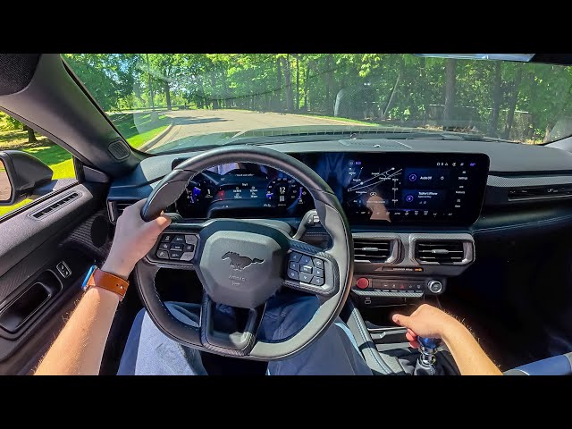 2024 Ford Mustang Dark Horse 6-Speed Manual - POV Test Drive (Binaural Audio)