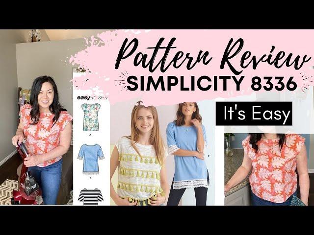 PATTERN REVIEW SIMPLICITY 8336. EASY SEWING PATTERN FOR BEGINNERS. Handmade wardrobe. #fridaysews