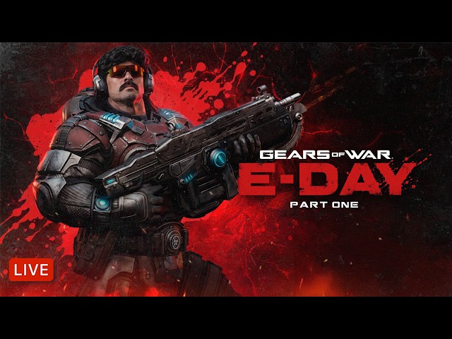 🔴GEARS OF WAR E-DAY - FULL CAMPAIGN - PART 1