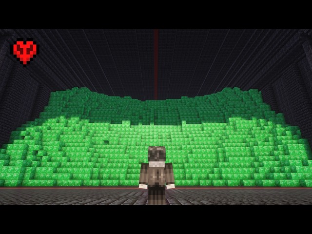 Collecting 1,000,000 Emeralds in Hardcore Minecraft