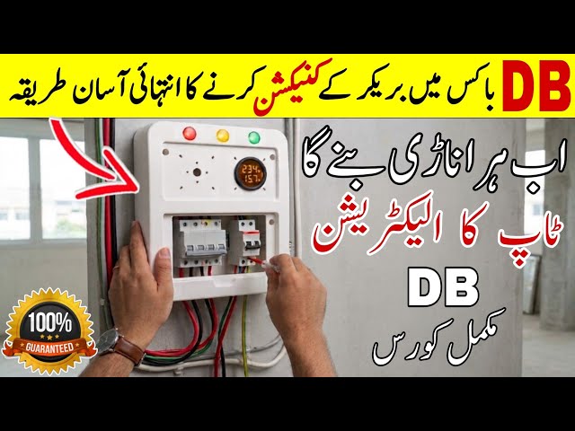 DB Box Complete Wiring & Connection Explained | Easy Electrical Wiring for Beginners