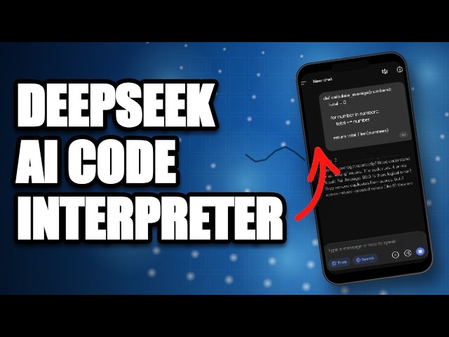 DeepSeek AI Code Interpreter | How to Run Python in DeepSeek AI