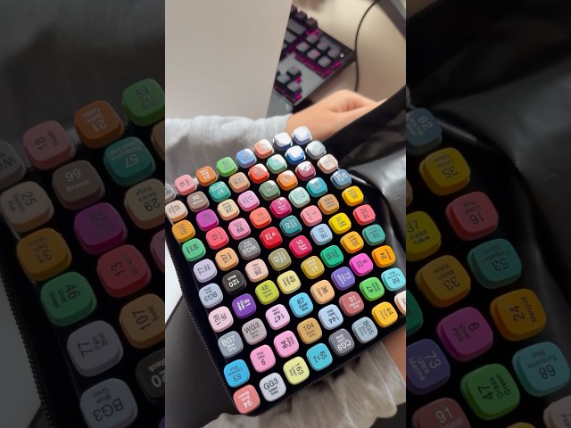 NEW MARKERS FOR MY SISTER