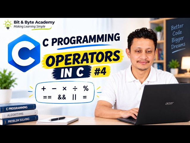 C Programming #4 | Operators in C