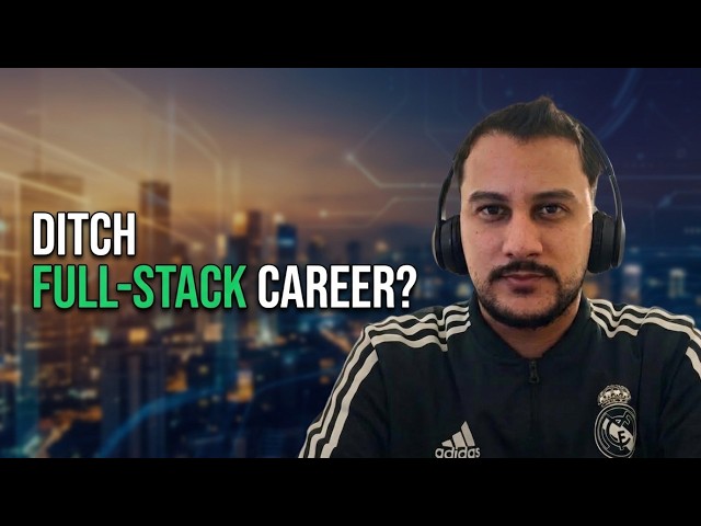 Why Full-Stack Engineering Limits Your Long-Term Career #full stack developer