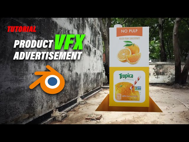 How to create VFX Advertisement for brands! - Blender Product CGI Tutorial