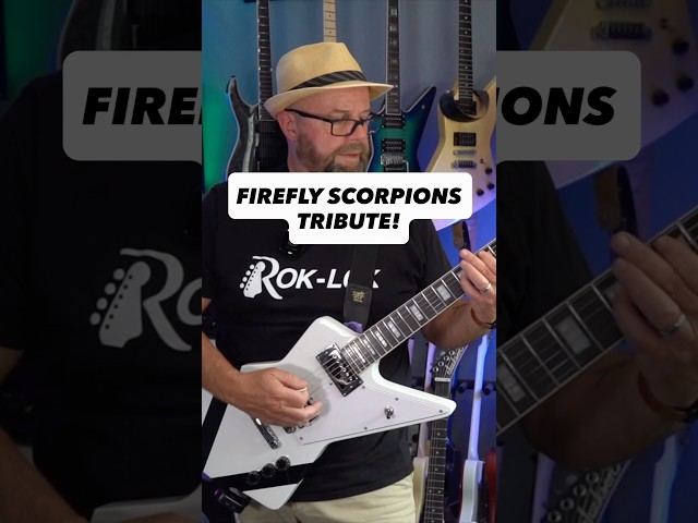 $199 Firefly Scorpions Tribute #shorts #guitar #guitarra #scorpions