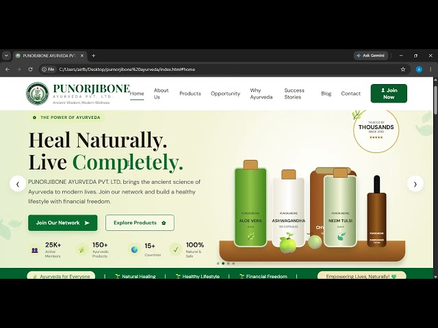 Website development using html css and javascript with new idea