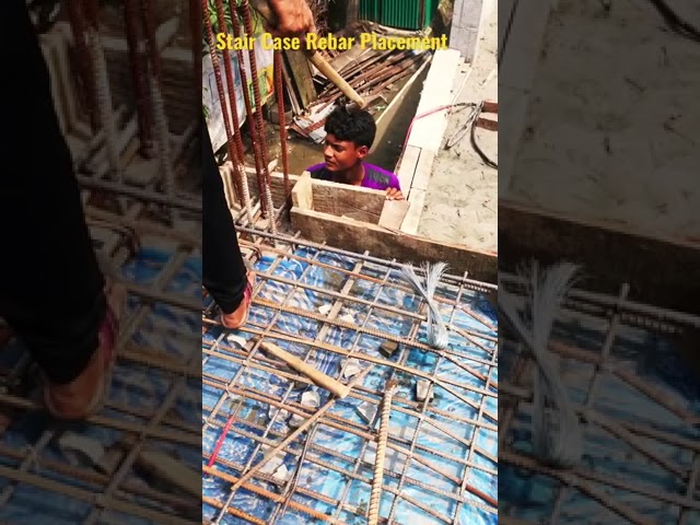 StairCase  Rebar Placement