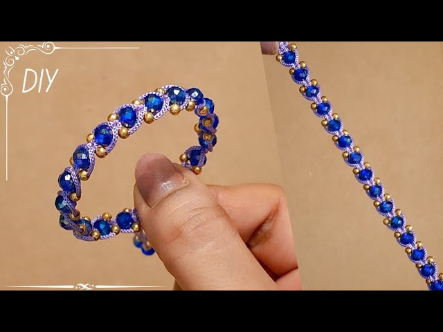 🥰So EASY Yet looks EXPENSIVE 💯|Super EASY Bracelet Pattern |Knotwithpriyanshi554 