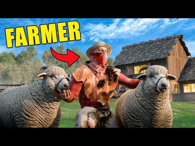 I Built The FIRST SOLO Cow Farm In Rust...