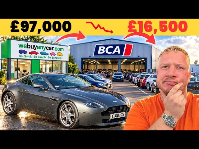 WE SOON FOUND OUT WHY THIS V8 VANTAGE WAS AT AUCTION!