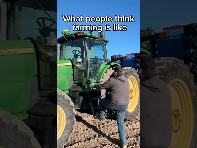 What farming is actually like. #agriculture #farming #farm