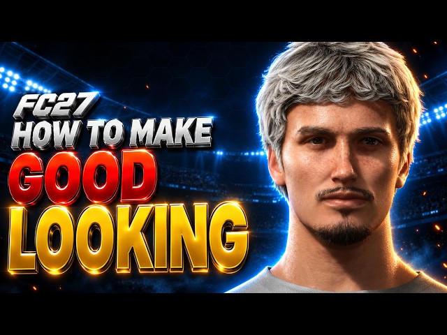 How to Make this GOOD LOOKING FACE in EA FC 27