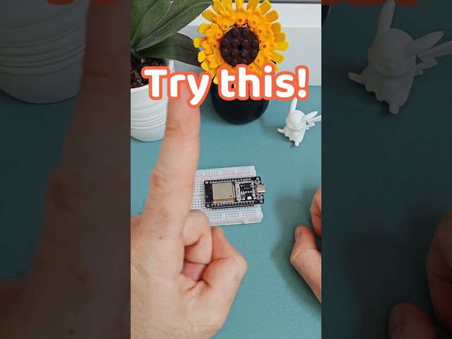 Did you know this trick? ESP32 + Breadboard