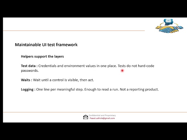Designing a maintainable POM Framework Selenium With Java
