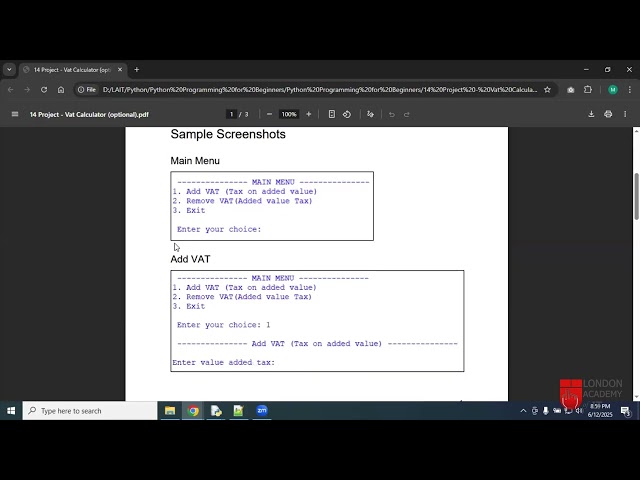 Build a UK VAT Calculator in Python | Beginner Python Project
