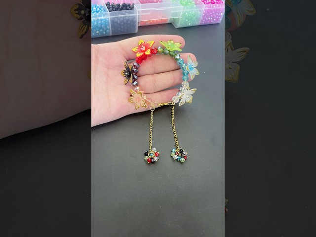 DIY Bracelet Making At Home ✨| Easy Bracelet Making Tutorial #diy #bracelet #viral #shorts #easy