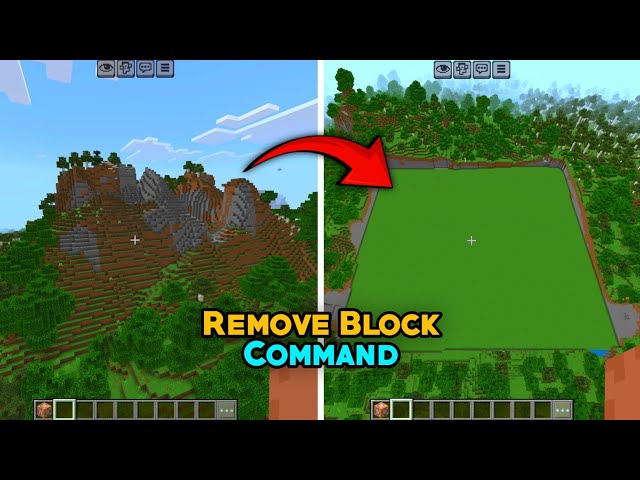 Minecraft Clear Land Command Minecraft [ java/Bedrock 1.21.120+ ]