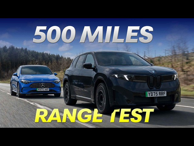 500-mile Range Test: BMW IX3 Vs Mercedes CLA