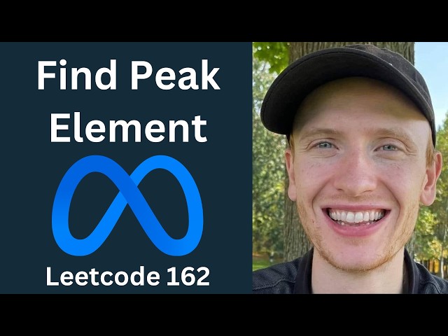 Find Peak Element - LeetCode 162 - Binary Search (Python)