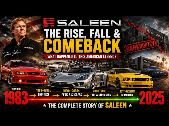 Saleen’s Incredible Rise… and Shocking Downfall