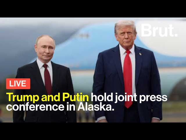 LIVE: Trump and Putin hold joint press conference in Alaska