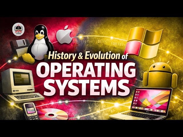 History and Evolution of Operating System | OS Generations Explained | BCA
