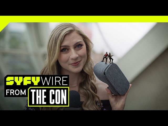 VR180 | 180° Three Questions | SAN DIEGO COMIC CON 2018 | SYFY WIRE