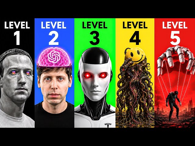 The 5 Levels of AI Takeover