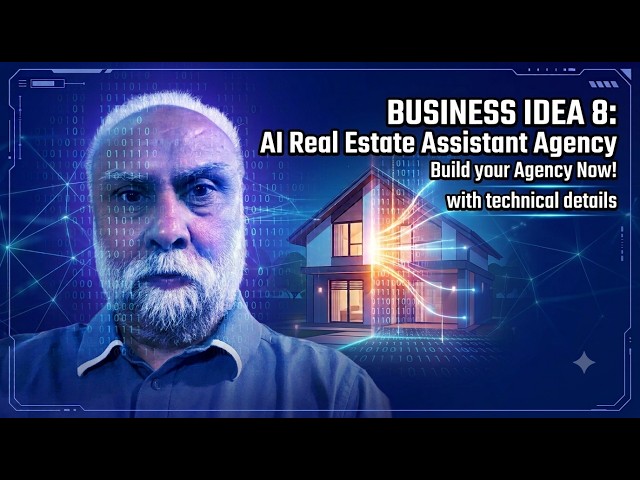 How to Build an AI Real Estate Assistant Agency | ASP.NET Core & LLMs | Business Idea 8