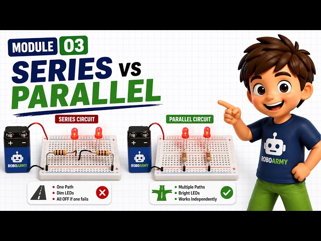 Series & Parallel Circuits | Learn Electronics with LEDs | Module 3
