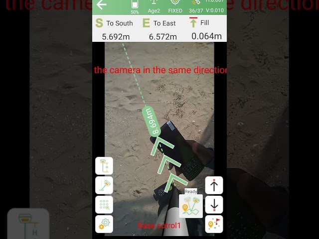 How To Use SingularXYZ GNSS for AR  Camera Stakeout #stakeout #gnss #SingularXYZ #surveying