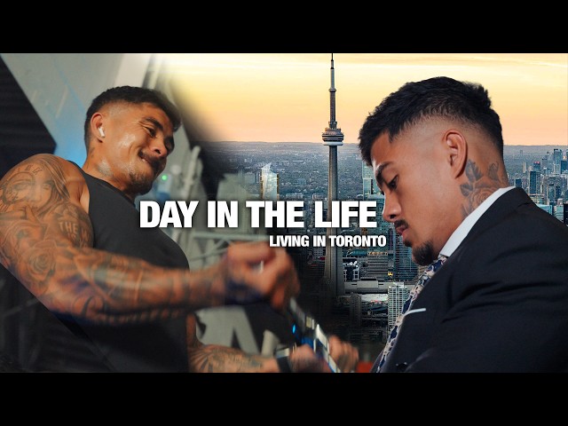 Day In The Life in Toronto | Modelling Career?!? Workout Routine, Shawarma Food Spot, Home Gym Tour