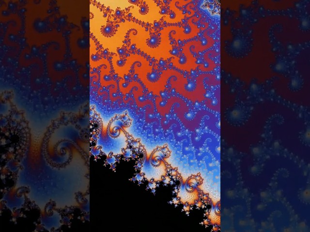 Hypnotic Math: Infinite Mandelbrot Boundary Zoom