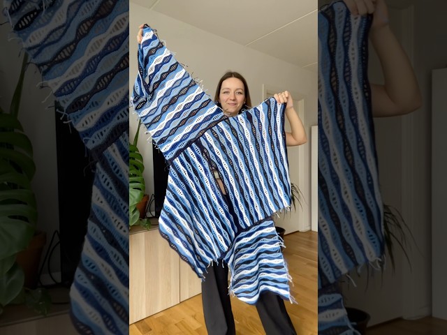 Letβs crochet a wave sweater together!