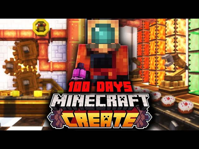 We Survived 100 Days as the ULTIMATE INVENTORS in MODDED Minecraft!