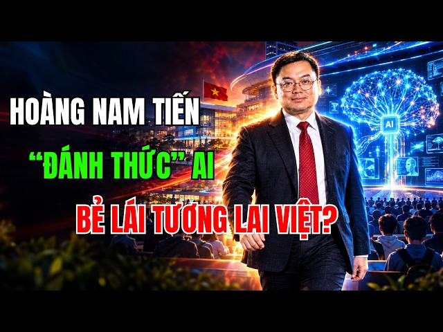 HOÀNG NAM TIẾN Và “Cơn Hồng Thủy AI”: Người Thầy Đánh Thức Một Thế Hệ