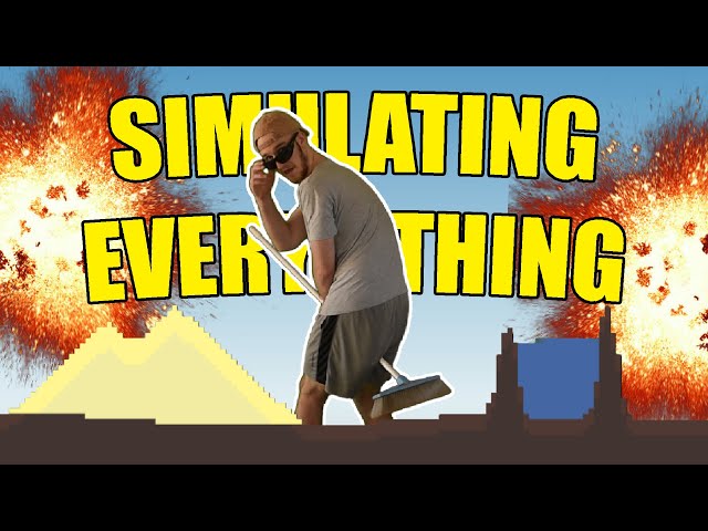 Simulating every single pixel in my game
