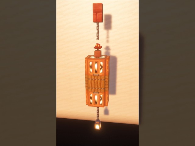 ok ok it's 8...   Lantern Idea!   #minecraft #minecraftbeauty #minecraftbuilding #minecrafttutorial