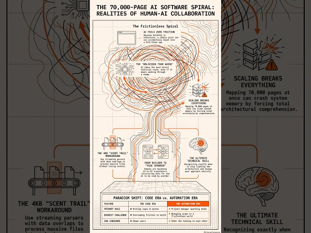 The 70,000-Page AI Software Spiral: The Realities of Human-AI Collaboration