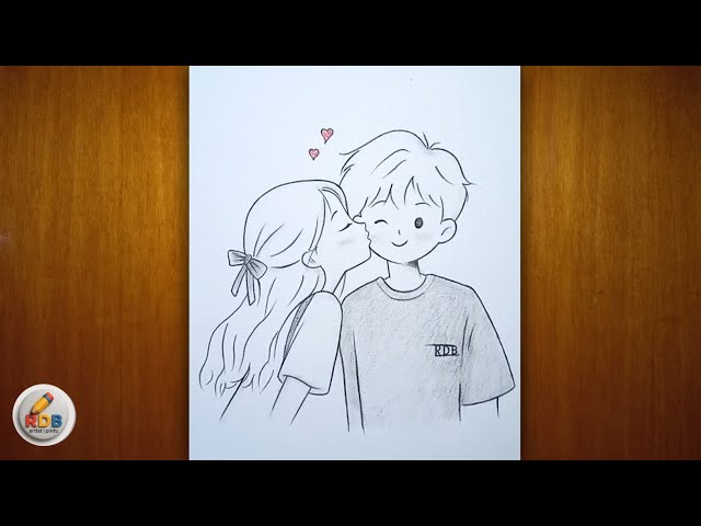 Learn to draw cute love anime -|- step by step for everyone